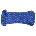 vidaXL Lodné lano modré 4 mm 25 m polypropylén