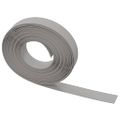 vidaXL Záhradné obruby 4 ks sivé 10 m 10 cm polyetylén