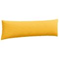 vidaXL Vankúše na pohovku 2 pcs Svetložltá 145 x 40 cm