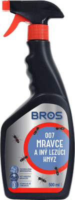 04494 Bros Sprej 007 na mravce a iný lezúci hmyz 500 ml