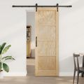 vidaXL Posuvné dvere ORKDAL 73,5 x 211 cm Borovicový masív