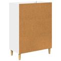 vidaXL Zásuvkový kabinet Biela 66 x 34,5 x 90 cm Kompozitné drevo