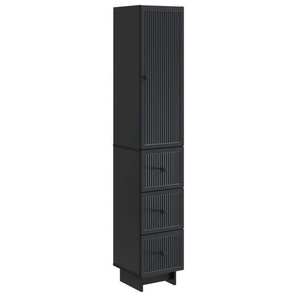 vidaXL Sada skríň 2 pcs 33 x 34,5 x 90 cm Kompozitné drevo