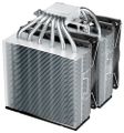 Be quiet! chladič CPU PURE ROCK PRO 3 / 2x120mm PWM fan / 6xheatpipe / stříbrný Chladic, pro CPU, pro Intel i AMD, socket 1851, 1700, 1200, 1150, 1151, 1155, AM5, AM4, 250W TDP, 2× 120mm ventilátor, 6 heatpipe