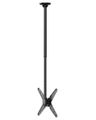 Neomounts  FPMA-C340BLACK / Flat Screen Ceiling Mount (Height: 106-156 cm) / Black Držák, VESA, stropní, pro monitor, úhloprícka 32"-75", náklon 25°, otácení 360°, rotace 6°, nosnost 50kg, cerný