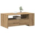 vidaXL Konferenčný stolík Remeselný dub 102 x 55 x 43,5 cm