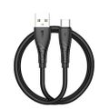 BWOO Kábel USB - USB-C 1m 27W 3A Čierny BO-X318C