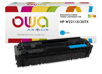 OWA Armor toner kompatibilný s HP W2211X, 2450st, modrá/cyan