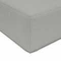 vidaXL Vankúš na vonkajšiu pohovku Polyester Sivá 60 x 60 cm
