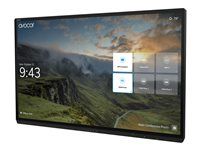 65" trieda uhlopriečky G Series displej LCD s LED podsvietením - interaktívny - s dotykovou obrazovkou (multi touch) - 4K UHD (2160p) 3840 x 2160 - priame LED podsvietenie