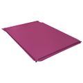 vidaXL Nafukovací matrac s vankúšom ružový 130x190 cm