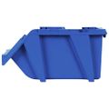 vidaXL Stohovateľné úložné boxy 50 ks, 200x300x130 mm, modré