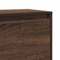 vidaXL Nočné stolíky 2 ks hnedý dub 45x34x44,5 cm drevotrieska
