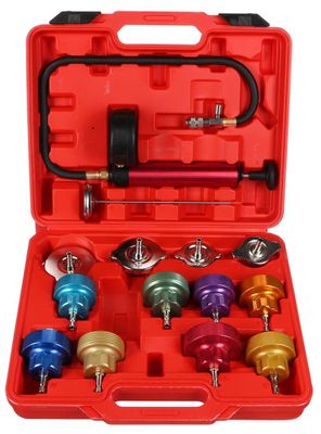 Sada na testovanie chladiaceho systému MECHANIC COOLING TESTER 14, 0-2,5 bar, 14 ks SIXTOL