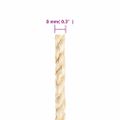 vidaXL Lano 100% sisal 8 mm 50 m
