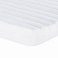 vidaXL Penový matrac biely 100x210 cm 7 zón tvrdosť 20 ILD