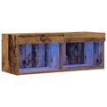 vidaXL Zostava TV skriniek 80 x 30 x 30 cm Staré drevo