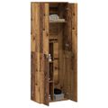 vidaXL Highboard 60 x 35 x 180 cm Kompozitné drevo Staré drevo