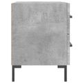 vidaXL Nočné stolíky 2 ks betónovo sivé 40x35x47,5 cm kompozitné drevo