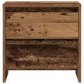 vidaXL Nočný stolík 2 ks Staré drevo 45 x 34 x 44,5 cm
