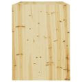 vidaXL Nočné stolíky 2 ks 40x31x40 cm jedľový masív