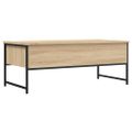 vidaXL Konferenčný stolík dub sonoma 101x49x39,5 cm kompozitné drevo