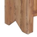 vidaXL Nočný stolík 43x31x80 cm zmes recyklovaného dreva