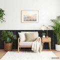 vidaXL Nástenné panely 48 ks 50 x 50 cm Čierny Kameň XPS Pena