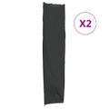 vidaXL Obaly na záhradný slnečník 2 ks 240x57/57 cm 420D oxford látka