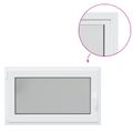 vidaXL Otočné a sklopné okno do suterénu RISOR 100 x 60 cm PVC a sklo