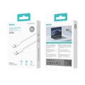BWOO kábel USB-C - USB-C 2m 60W biely