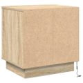 vidaXL Nočný stolík 2 ks Sonoma dub 44 x 34,5 x 45 cm Kompozitné drevo