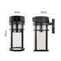 Kamera EMOS IP-1300 LANTERN /4074/ GoSmart vonkajšia otočná s WiFi a svetlom, čierna