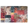 vidaXL Koberec umývateľný patchwork viacfarebný 120x170cm protišmykový