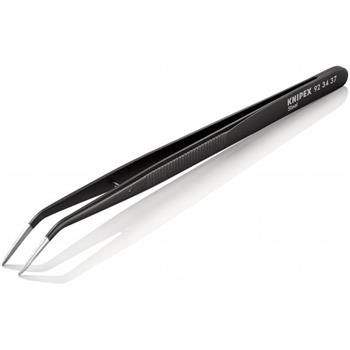 Knipex, Pinzeta presná, ohnutá s vodicím kolíkom
