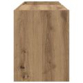 vidaXL Skrinka na gramofónové platne Remeselný dub 78,5 x 35 x 45 cm