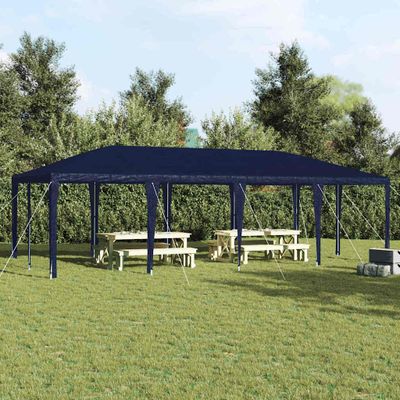 vidaXL Párty stan Modrá 800 x 400 x 266 cm Polyetylén a oceľ