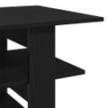 vidaXL Konferenčný stolík Čierny dub 102 x 55 x 42 cm Kompozitné drevo