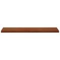 vidaXL Parapetné dosky Hnedé drevo 140 x 50 x 4,5 cm PVC