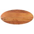 vidaXL Stolová doska 100x40x3,8 cm oválna masívna akácia