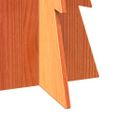 vidaXL Drevený vianočný stromček voskový 112 cm masívna borovica