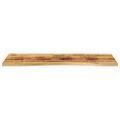 vidaXL Stolová doska so zakrivením 110x50x2,5 cm surový mangový masív