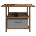 vidaXL Konferenčný stolík Staré drevo 77 x 55 x 42 cm Kompozitné drevo