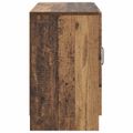 vidaXL Servírovacia skriňa Staré drevo 89 x 34,5 x 57 cm