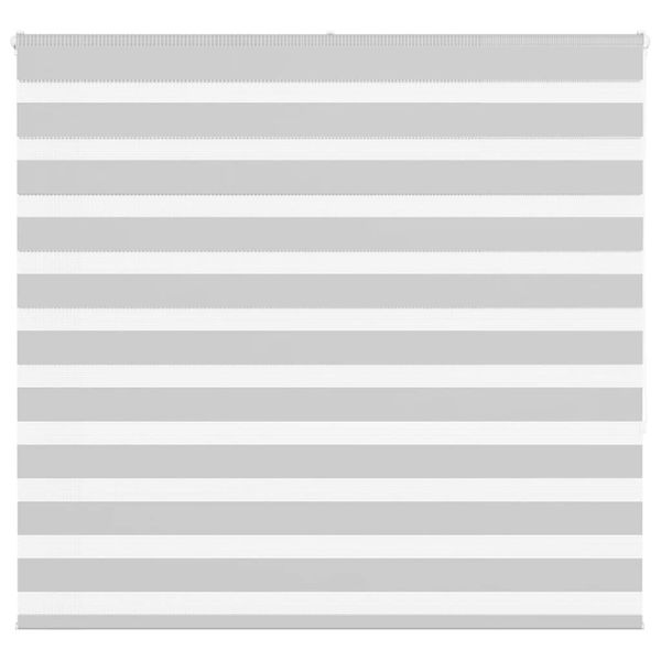 vidaXL Zebra roleta svetlosivá 155x150cm šírka látky 150,9cm polyester