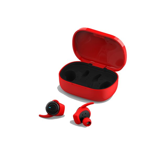 Bezdrôtové slúchadlá Forever Bluetooth 4Sport TWE-300 červené