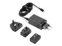 Sieťový adaptér - AC 100-240 V - 65 watt - čierna - pre ThinkPad T16 Gen 4 21QN