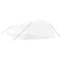 vidaXL Fóliovník s oceľovým rámom biely 72 m² 12x6x2,85 m