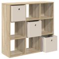 vidaXL Servírovacia skriňa Sonoma dub 88,5 x 29 x 84,5 cm