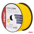 Vodič reproduktoru jednožilový CCA 1x0.75mm2 100m 3.75A 12/230V AMiO-04447